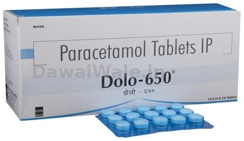 Dolo 650 strip of 15 Tab