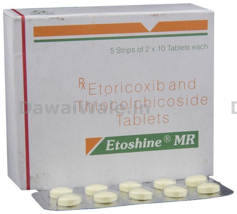 Etoshine MR stirp of 10 Tab