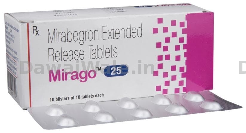 MIRAGO 25 MG TAB