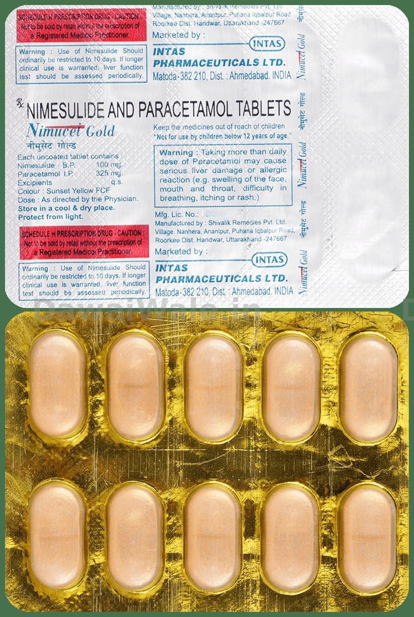 NIMUCET GOLD TAB