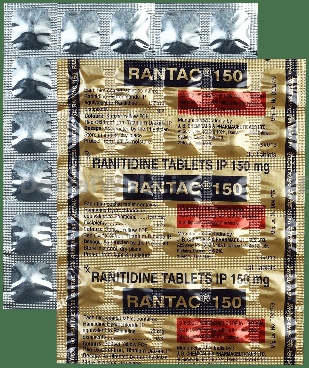 RANTAC 150 NG TAB