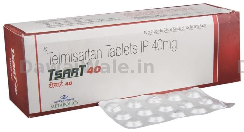 Tsart 40 strip of 10 Tab