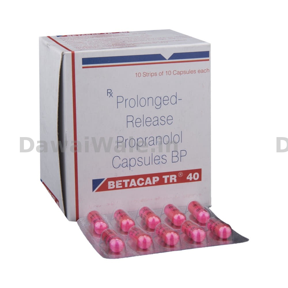 betacap TR 40mg strip of 10 Cap
