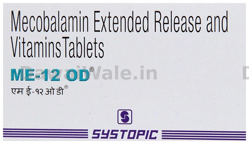 me 12 OD strip of 15 tab